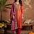 Women Ethnic Motifs Embroidered Thread Work Kurta with Trousers & With Dupatta