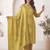 Women Ethnic Motifs Printed Beaded Cotton Kurta with Trousers & Dupatta