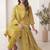 Women Ethnic Motifs Printed Beaded Cotton Kurta with Trousers & Dupatta