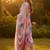 Women Floral Embroidered Empire Thread Work Kurta with Trousers & With Dupatta