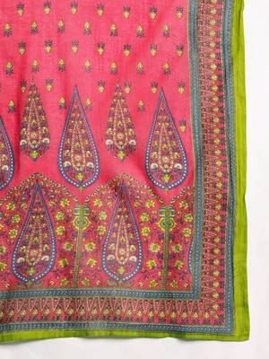 Ethnic Motifs Printed Kurta with Trousers & Dupatta 4