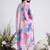 Women Floral Printed Kurta with Trousers & With Dupatta