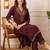 Women Ethnic Motifs Embroidered Thread Work Kurta with Trousers & With Dupatta