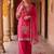 Women Ethnic Motifs Embroidered Sequinned Kurta with Palazzos & With Dupatta