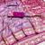 Lavender soft banarasi silk saree with zari weaving meenakari design