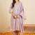 Women Floral Embroidered Thread Work Cotton Kurta with Trousers & With Dupatta