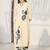 Floral Printed Straight Kurta With Palazzos & Dupatta