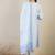 Women Floral Printed V Neck Linen Kurta with Trousers & Dupatta