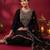 Women Ethnic Motifs Embroidered Kurta with Trousers & With Dupatta