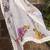 Floral Embroidered Patchwork Straight Kurta With Trousers & Dupatta