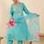 Women Floral Embroidered Thread Work Kurta with Trousers & With Dupatta