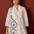 Ethnic Motifs Embroidered Thread Work Kurta with Trousers & Dupatta
