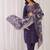 Women Floral Embroidered Thread Work Kurta with Trousers & With Dupatta