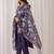 Women Floral Embroidered Thread Work Kurta with Trousers & With Dupatta