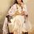 Women Floral Embroidered Thread Work Kurta with Trousers & With Dupatta