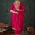 Women Ethnic Motifs Embroidered Thread Work Kurta with Trousers & With Dupatta