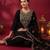 Women Ethnic Motifs Embroidered Kurta with Trousers & With Dupatta
