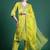 Women Ethnic Motifs Embroidered Kurta with Trousers & With Dupatta