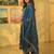 Floral Printed Beads & Stones Cotton A-Line Kurta With Trousers & Dupatta