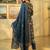 Floral Printed Beads & Stones Cotton A-Line Kurta With Trousers & Dupatta
