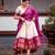 beige silk blend printed traditional lehenga choli