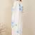 Women Floral Printed Sequinned Linen Kurta with Trousers & Dupatta