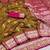 Mustard soft banarasi silk saree with zari weaving meenakari design