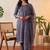 Women Floral Embroidered Thread Work Kurta with Trousers & With Dupatta