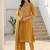 Women Ethnic Motifs Embroidered Thread Work Cotton Kurta with Trousers & With Dupatta