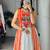 white rayon plain traditional lehenga choli with free size upto 42