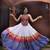 white rayon printed traditional lehenga choli with free size upto 42
