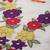 Women Floral Embroidered Patchwork Kurta with Trousers & With Dupatta
