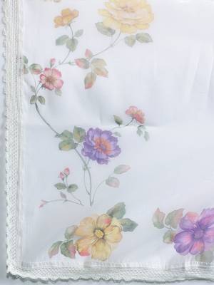 Women Floral Embroidered Patchwork Kurta with Trousers & With Dupatta 4