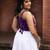 white rayon printed traditional lehenga choli with free size upto 42