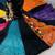multicolor rayon printed traditional lehenga choli with free size upto 44