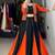 multicolor rayon plain traditional lehenga choli with free size upto 42