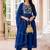 Women Ethnic Motifs Embroidered Empire Thread Work Kurta with Trousers & With Dupatta