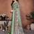 green color digital print work cotton blend saree