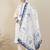 Floral Embroidered Thread Work Cotton Straight Kurta & Trouser With Dupatta