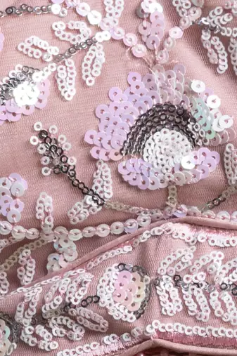 pink net embroidered traditional lehenga choli
