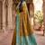Mustard  soft banarasi silk saree with zari weaving meenakari design