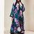 Women Floral Embroidered Empire Thread Work Kurta with Trousers & With Dupatta