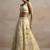 yellow net embroidered traditional lehenga choli