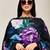 Women Floral Embroidered Empire Thread Work Kurta with Trousers & With Dupatta