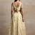 yellow net embroidered traditional lehenga choli
