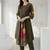 Women Floral Printed Pleated Cotton Kurta with Trousers
