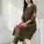 Women Floral Printed Pleated Cotton Kurta with Trousers