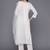 Women Floral Embroidered Thread Work Cotton Kurta with Trousers & With Dupatta