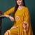 Women Leheriya Printed Cotton Kurta with Trousers & With Dupatta