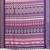 purple color digital print work cotton blend saree